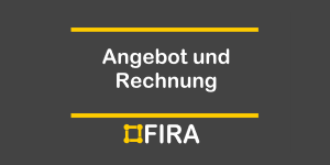 Angebot-Rechnung