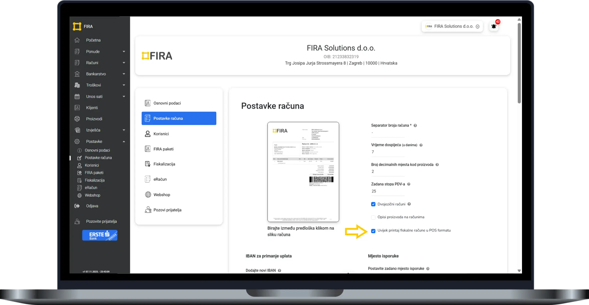 POS-printer-postavke