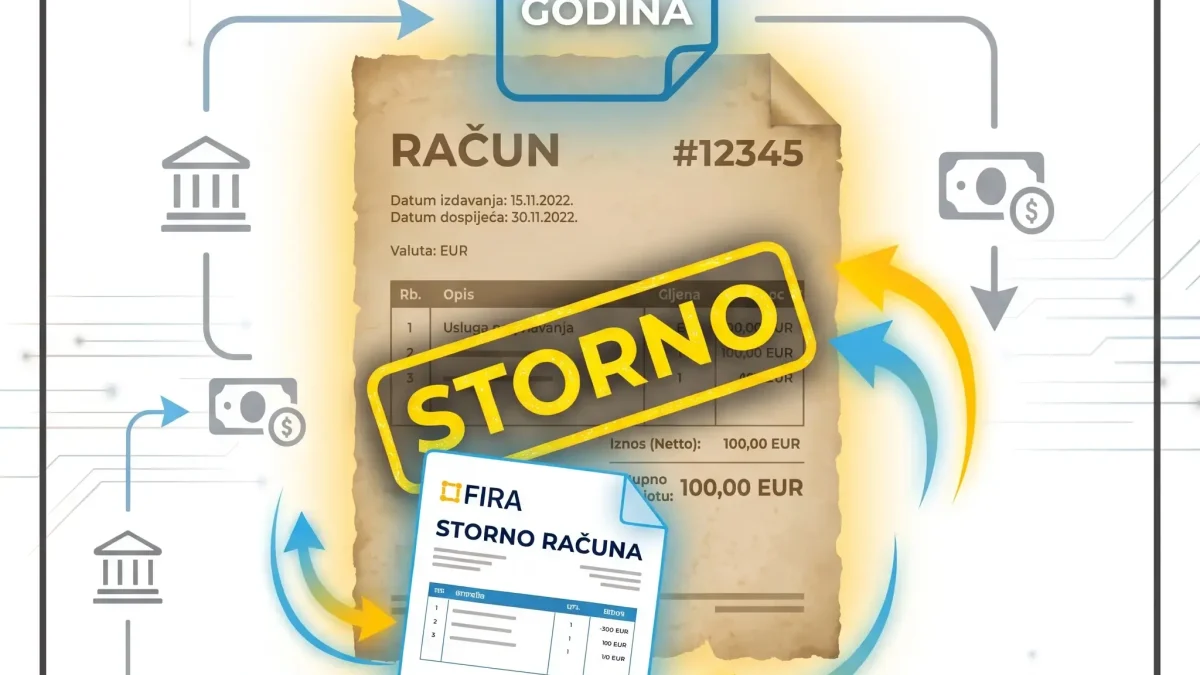 Storno računa - FIRA